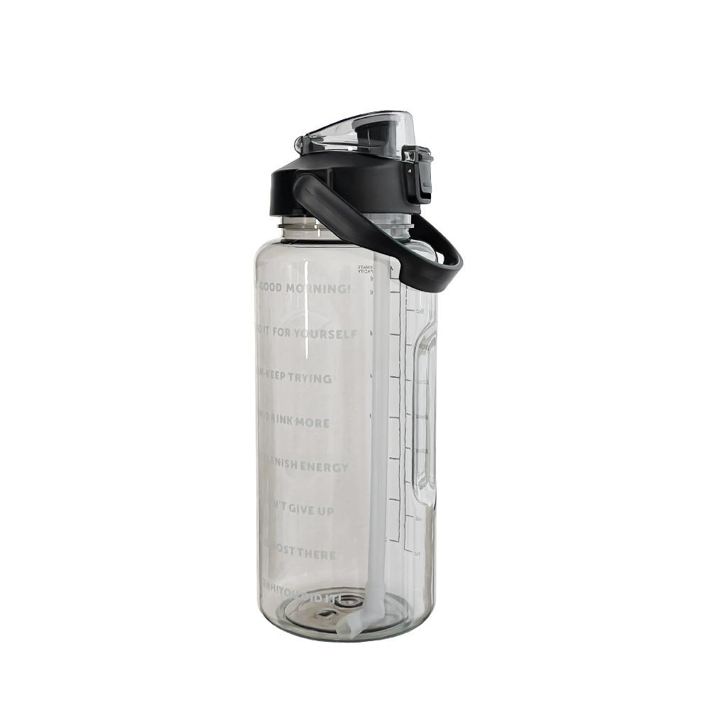 Portable Straw Water Bottle 2L Drink Bottle New Water Cup
