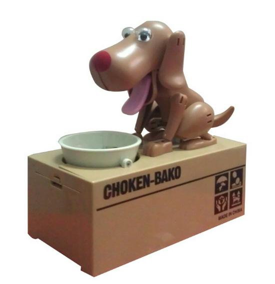 Креативная электрическая мультяшная копилка в виде собаки, поедающей деньги - Счастливая собака, подарок на день рождения для детей