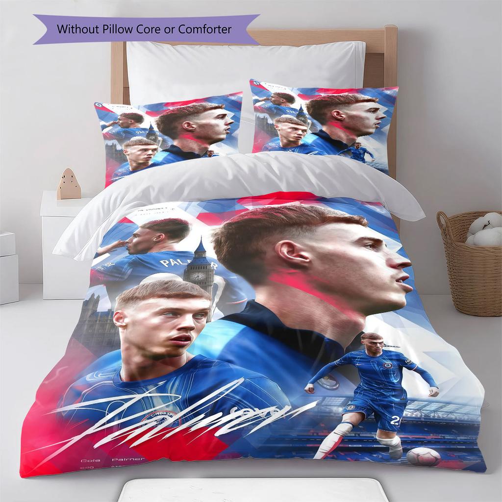 Cole Palmer Power Bedding Quilt Set Quilt Cover Pillowcase Home Decoration Birthday Gift (1 * duvet cover + 2 * pillowcase, without core)