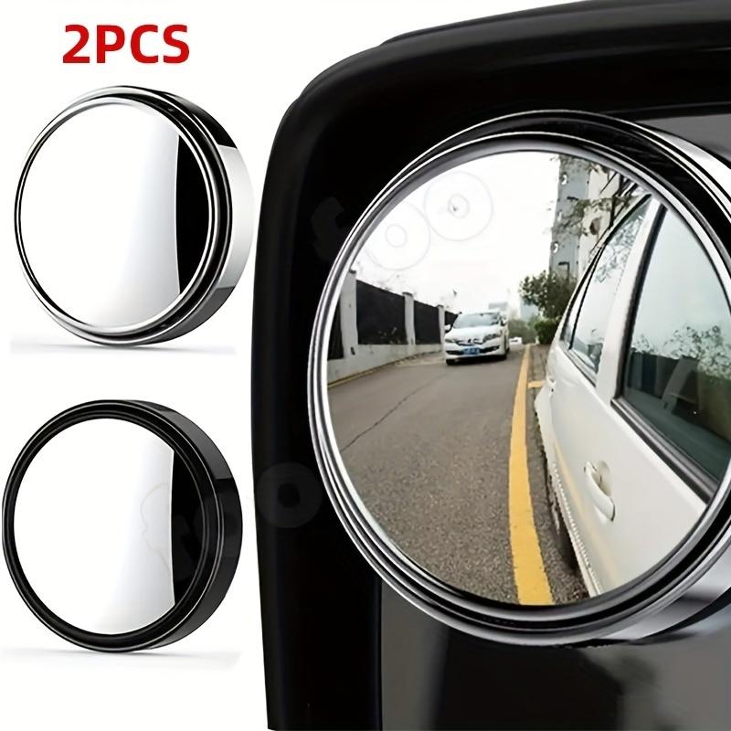 2pcs Car Blind Spot Mirror Rearview Mirror Rain Multifunctional 2-in-1 Rain Covering For Rainy Days Expanding View Safety Driv 2