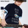 Летняя футболка с коротким рукавом для мальчиков MiniPeace F1CNF2B02