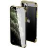 Case for iPhone 12 Pro Max (6.7 ") Anti-Scratch Stylish Gold Chrome Design Border