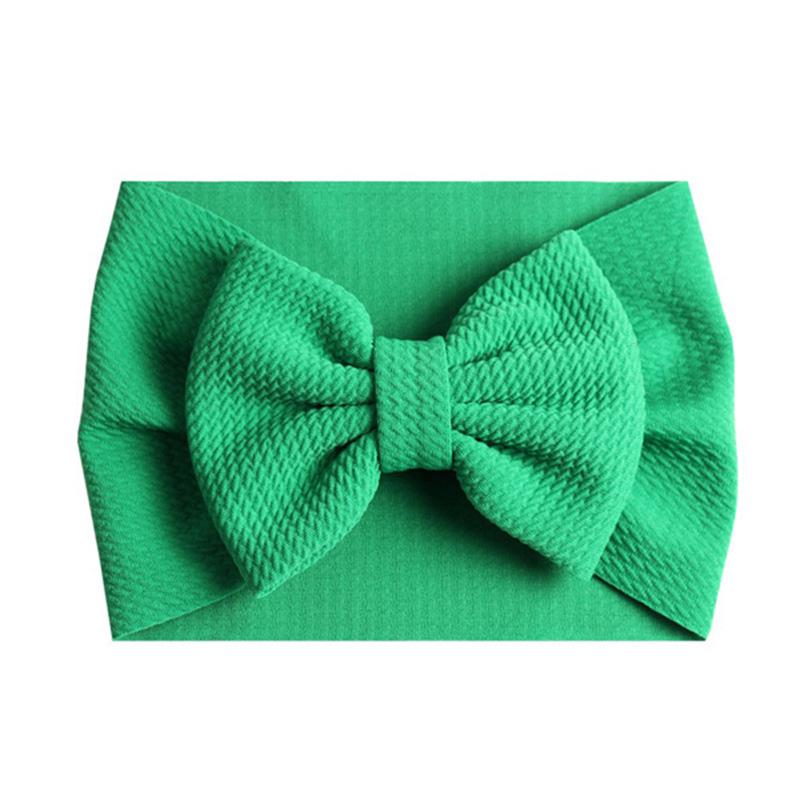 Тюрбан для детей, повязка на голову своими руками, 1 шт., аксессуары для волос, текстурированная тканевая повязка для волос, большой бант, популярная ручная работа