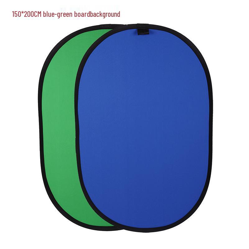 100x150см Сине-зеленый Хромакей Хлопковый Фотофон - Светоотражающий Фон для Съемки