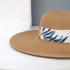 Sun Protection Straw Beach Hat Large Capacity Tote Bag Portable Beach Bag  Travel Outdoors