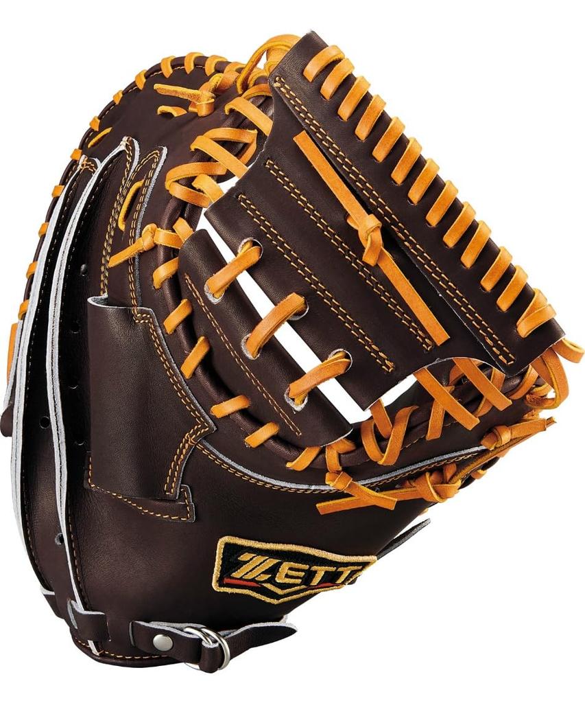 ZETT Pro Status Soft Baseball B Сделано в BRCB30252G Ловушка для кэтчера, Черный/Пастель (1932 год), Размер Горизонтальный, Япония,