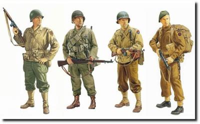 Platz Dragon WW2 Американский британский солдат, высадка в Нормандии, 1944 Пластиковая модель DR6653 1/35 и (Человек/Животное)