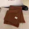 Thickening Winter Scarves Solid Color Skiing Motorcycle Scarf Thermal Neck Warmer  Autumn Winter
