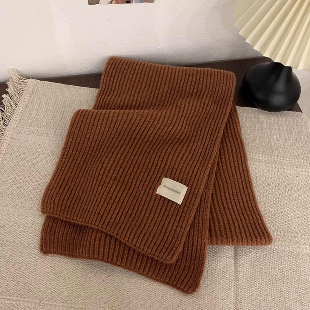 Thickening Winter Scarves Solid Color Skiing Motorcycle Scarf Thermal Neck Warmer Autumn Winter