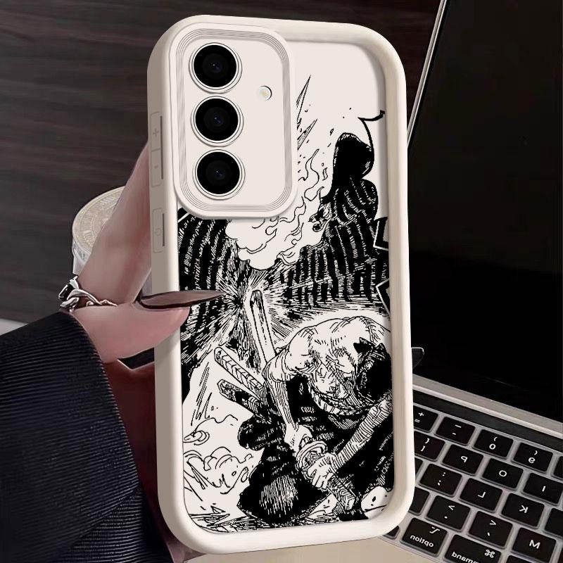 Чехол для телефона с Ророноа Зоро из манги для Samsung S26 S25 S24 S23 S21 S20 Ultra One Pieces для Galaxy S25 S24 FE S26 Plus Силиконовый чехол