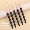 5 шт. ручки для дизайна ногтей, прочный, длительный срок службы, нежный дизайн, кисть для рисования тонких линий для красивого дизайна ногтей