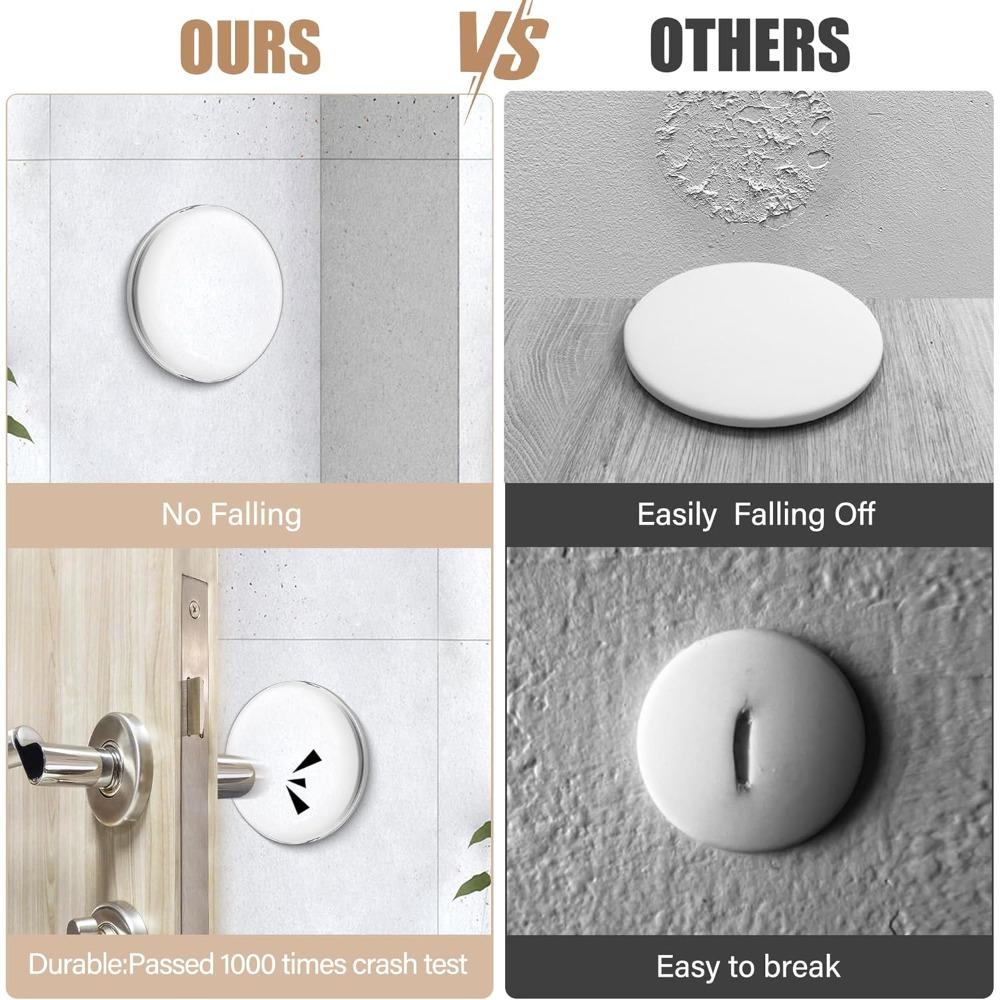 Стопоры для дверей Силиконовые буферы для дверных ручек Защита стен Дверные ручки Бамперы Защищенная мебель Ударопоглощающие накладки Противоударные кольца