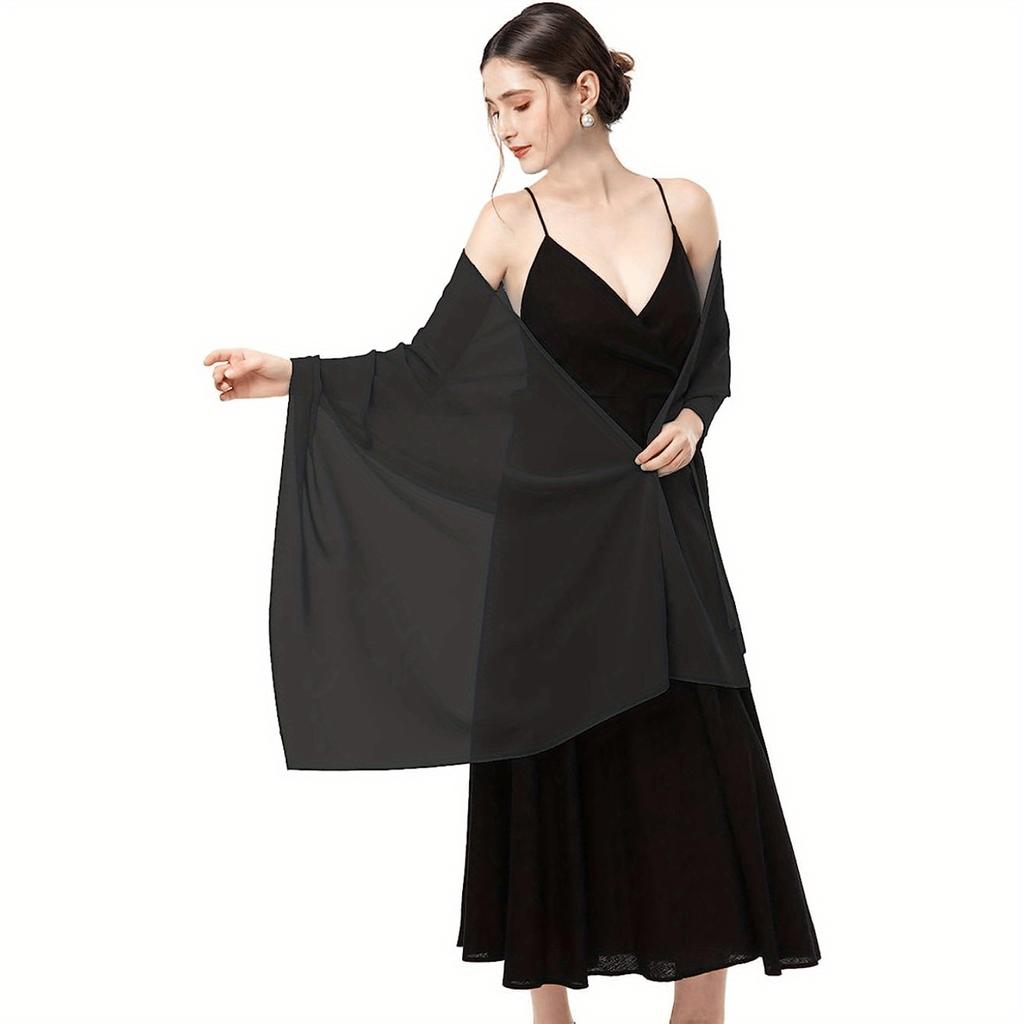 Элегантная шаль из шифона с пузырьками, хиджаб для женщин, легкая шаль и накидка для женщин, идеально подходит для повседневных выходов и вечерних мероприятий