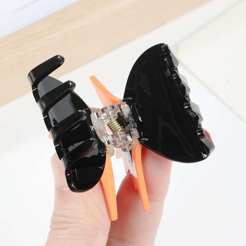 Korean Style Acetate Butterfly Hair Clips Acrylic Hair Accessories Half Updo Women's Claw Clip Hair Claw Clip Spring Summer