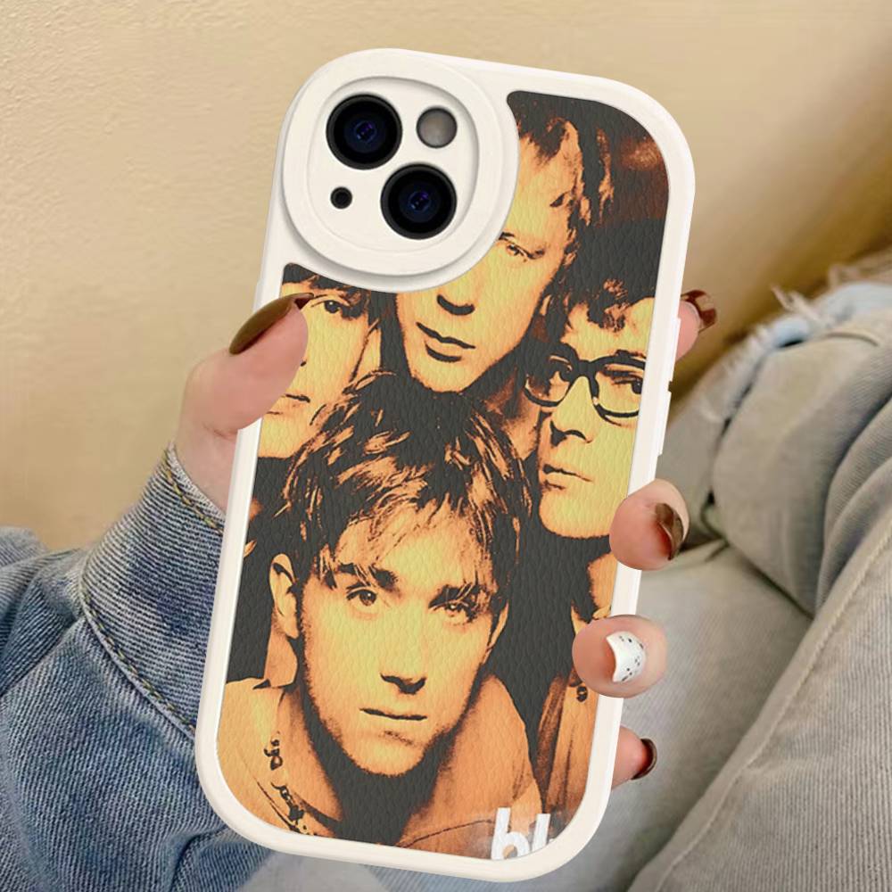 Band Musik Rapper B-Blur Vintage Phone Case For IPhone 16 15 14 13 12 11 Pro Max Plus Shockproof Leather Cover