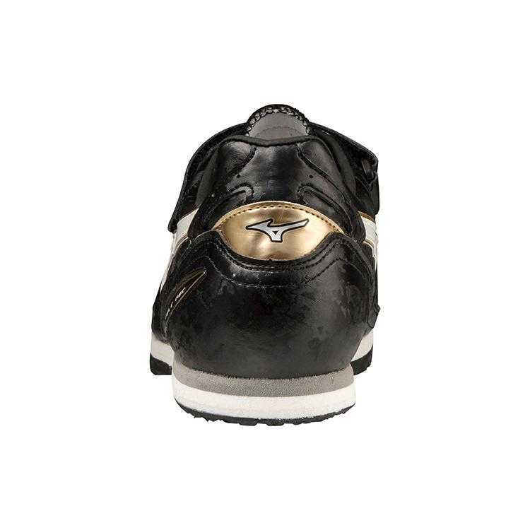 Mizuno Беговые кроссовки Geo AJ C Унисекс Низкие Черный/Белый/Золотой U1GA204152