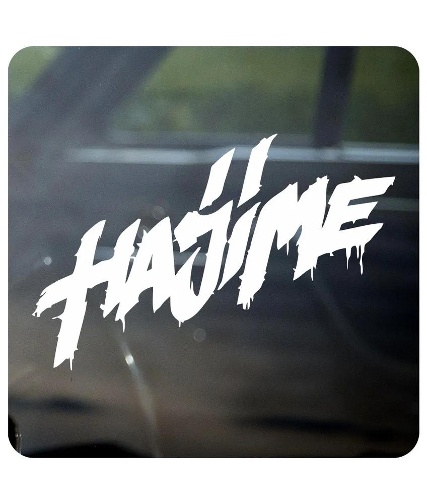 Car Sticker Hajim Vinyl Decal Waterproof Rear Window Motorcycle Camper Bumper Truck Laptop Decoration JM77