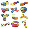 Breathable Cat Tunnel Tube Polyester+Steel Wire Pet Fun Play Toy Portable Cat Nest  Cat