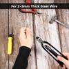Tigthen Twisting Tools 6inch 9inch Unidirectional Aircraft Safety Wire Twisting Plier Hand Repair Kit Wire Winding Pliers