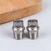 2Pcs Bspt High Pressure Flat Fan Nozzle 65 Degree Hvv Water Spray Nozzle For Cleaning