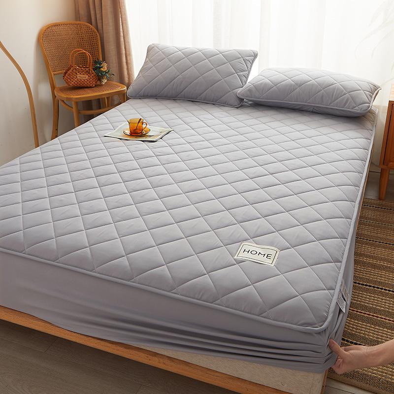 Покрывало цельное с хлопковой подкладкой, защитный чехол для матраса Simmons, утолщенный нескользящий наматрасник, пыленепроницаемое покрывало