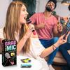 Exciting The Mic-8+ лет, 2-10 игроков - Настольная игра для плохих певцов - 250 карточек с текстами песен для веселья, веселых игр, вечеринок по случаю дня рождения, детских подарков