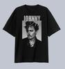 РАСПРОДАЖА Футболка с Джонни Деппом, Подарок маме, Подарок на Хэллоуин, Футболка для нового папы, Унисекс
