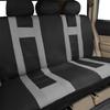Комплект чехлов на сиденья автомобиля из 9 предметов, универсальный, подходит для большинства автомобилей, аксессуары для салона, черные чехлы на сиденья для большинства автомобилей, грузовиков, внедорожников