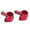 2Pcs Metal Aluminum Alloy Steering Cup for LC Racing PTG?2 110 RC Car Upgrade Parts AccessoriesRed