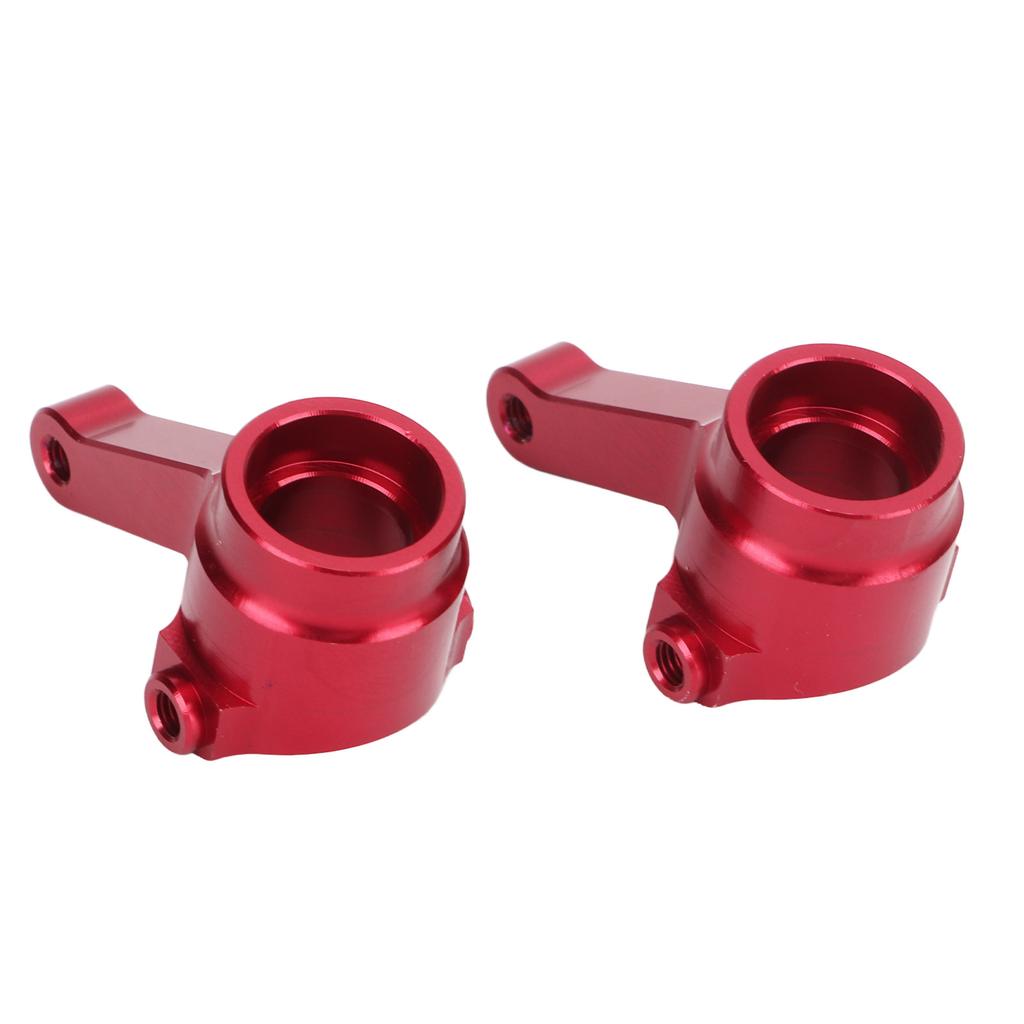 2Pcs Metal Aluminum Alloy Steering Cup for LC Racing PTG?2 110 RC Car Upgrade Parts AccessoriesRed