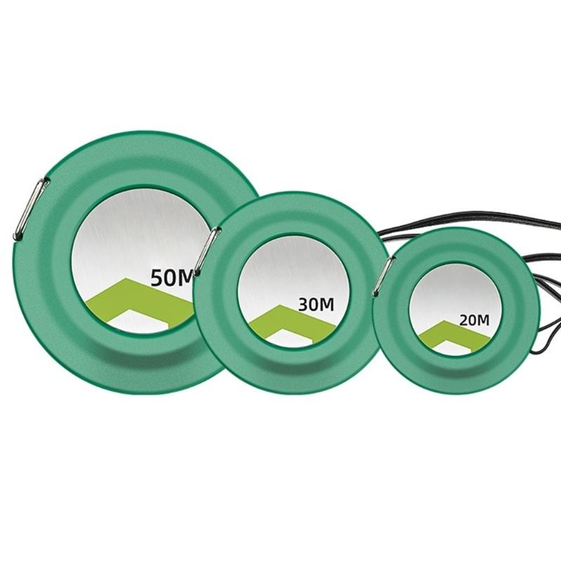 Инженерный рулетка сматывающаяся 20/30/50 метров Прочное стальное лезвие Прочный корпус из АБС-пластика для стройплощадки