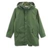 Miki House DOUBLE.B Nylon Jacket 150 Green Hood Kid's Used