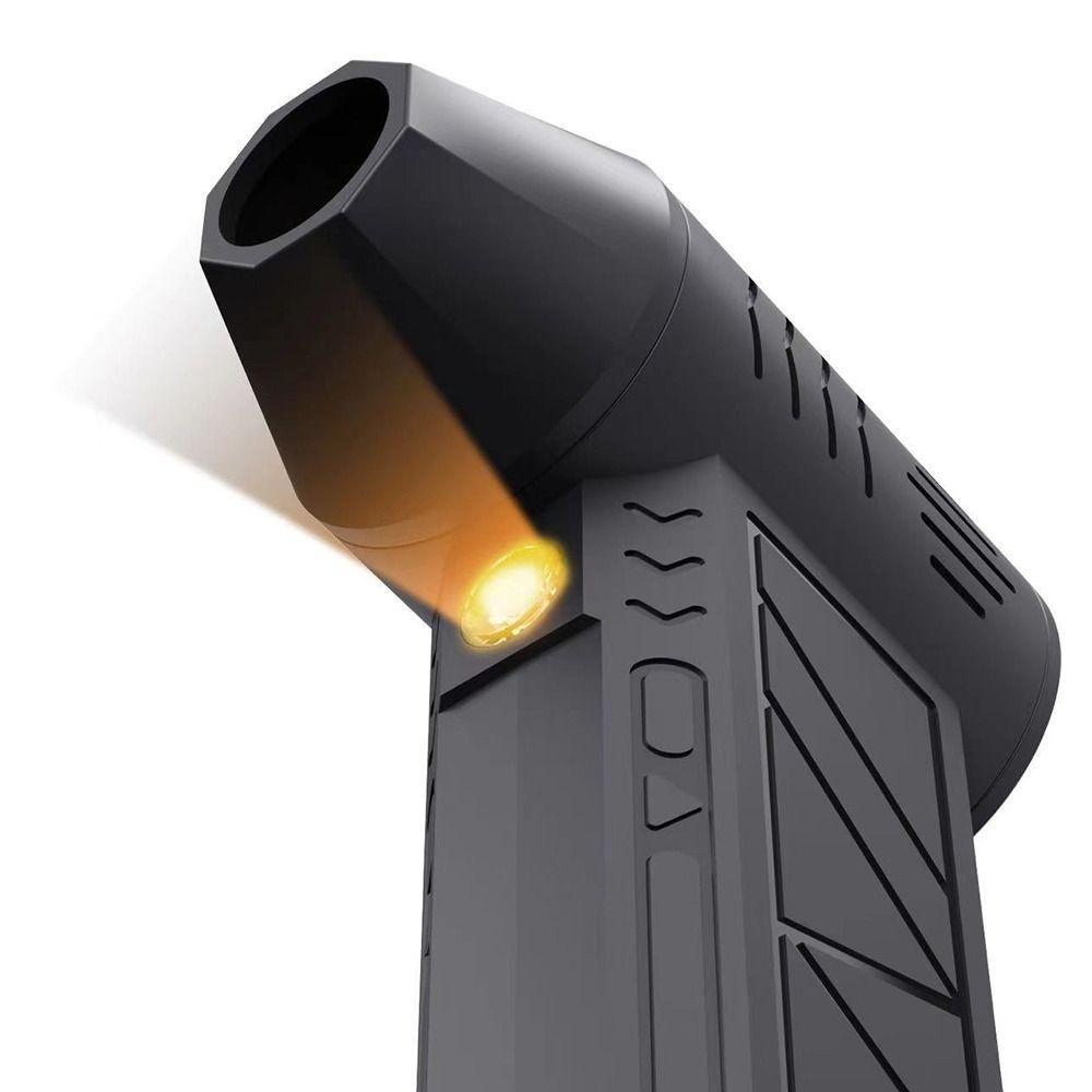 Высокомощный реактивный вентилятор 130000 об/мин Скорость ветра 52 м/с Бесщеточный двигатель Турбовентилятор, Кемпинг Мощное удаление пыли Воздуходувка для пыли Очиститель сжатым воздухом