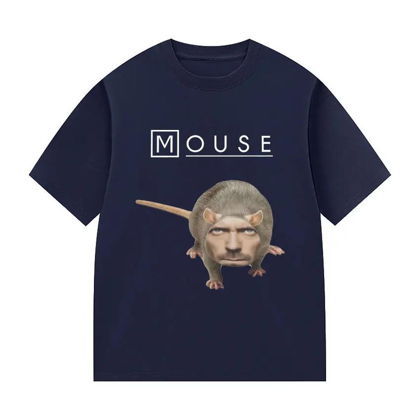 Summer HouseMouse MD Funny Graphic Tshirt Unisex Women Casual Short Sleeve T Shirt Fashion High Quality Cotton Tees Streetwear