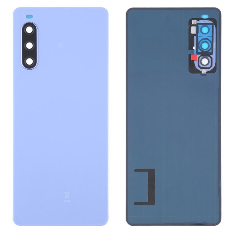 Для Sony Xperia 10 IV 5G OEM Корпус аккумулятора с клейкой наклейкой+Крышка объектива камеры