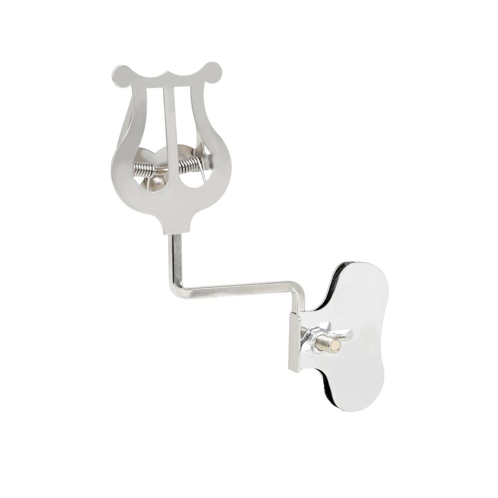 Портативная пюпитрная подставка для саксофона, тенор-горна, трубы, универсальная маршевая лира, зажим для листов