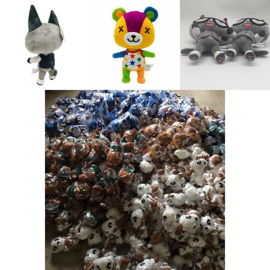Charming Animal Crossing Stitches Bob Marshal Raymond Stuffed Doll For Kids And Fans
