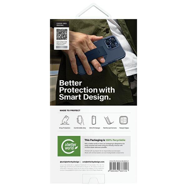 UNIQ Heldro Mag iPhone 15 Pro 6.1"Magclick Charging case transparent/lucent clear