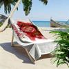 Girona F.C Print Beach Towel, Large Soft Quick Dry Towel for Beach Camping Swimming