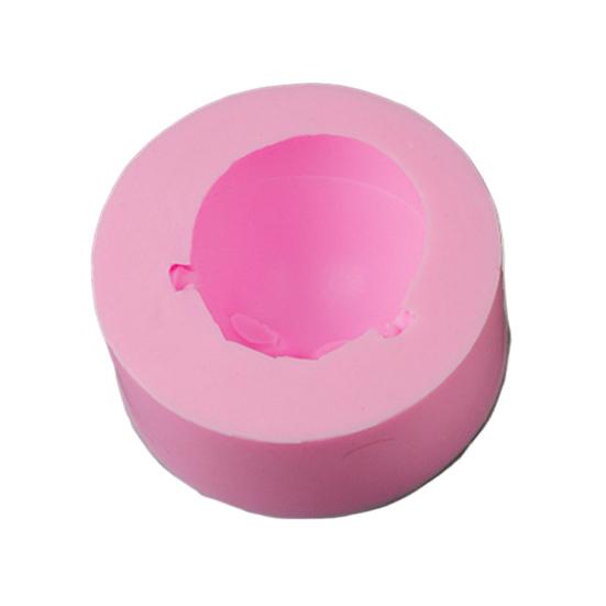 Yousheng силиконовая форма для лица куклы для изготовления шоколадных конфет 3D форма для головы ребенка легко снимаемая чистая форма для сиропа помадка шоколадная моделирующая паста