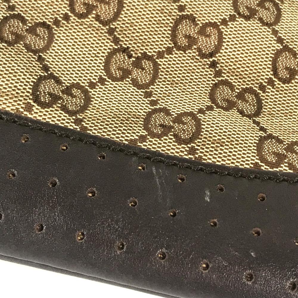 Gucci 145857 Сумка через плечо Почтальонка Наплечная сумка Бежевый/Серебряная фурнитура