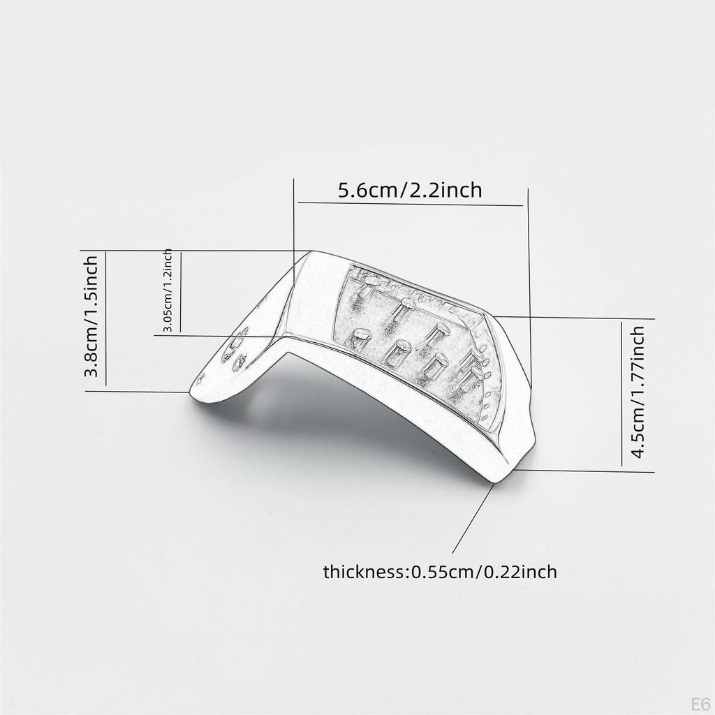 Mandolin Tailpiece for 8 String Mandolins Guitar Instrument Accessory Direct Replaces