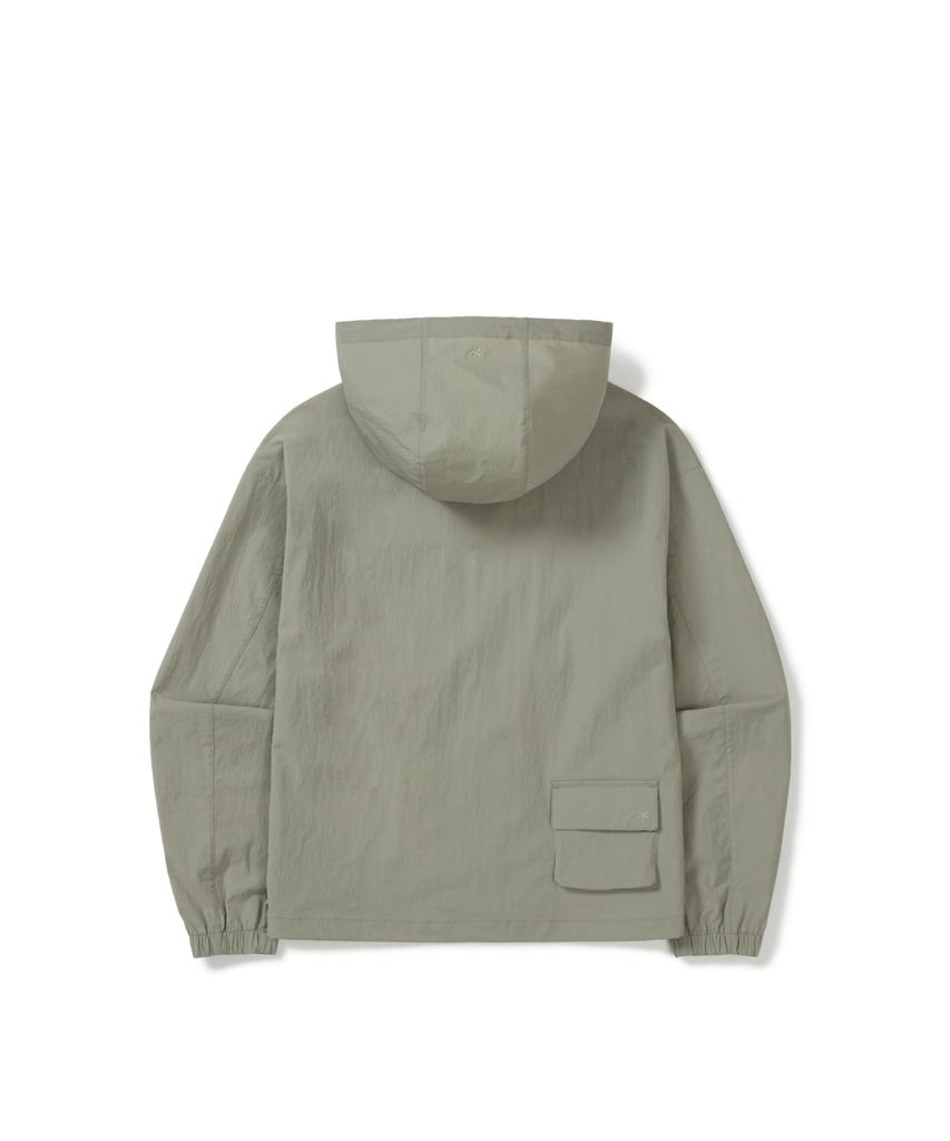 Женская ветровка с карманами Snowpeak Apparel Root (S26Mwrwb61) Хаки серый
