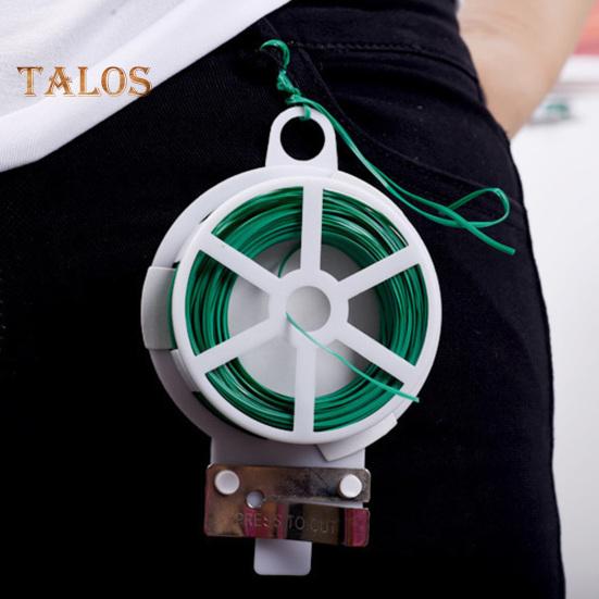 Garden Plant Ties Flexible Wire Design Weather-Resistant Vegetable Tomato Twist Ties Climbing Plants Support Ties