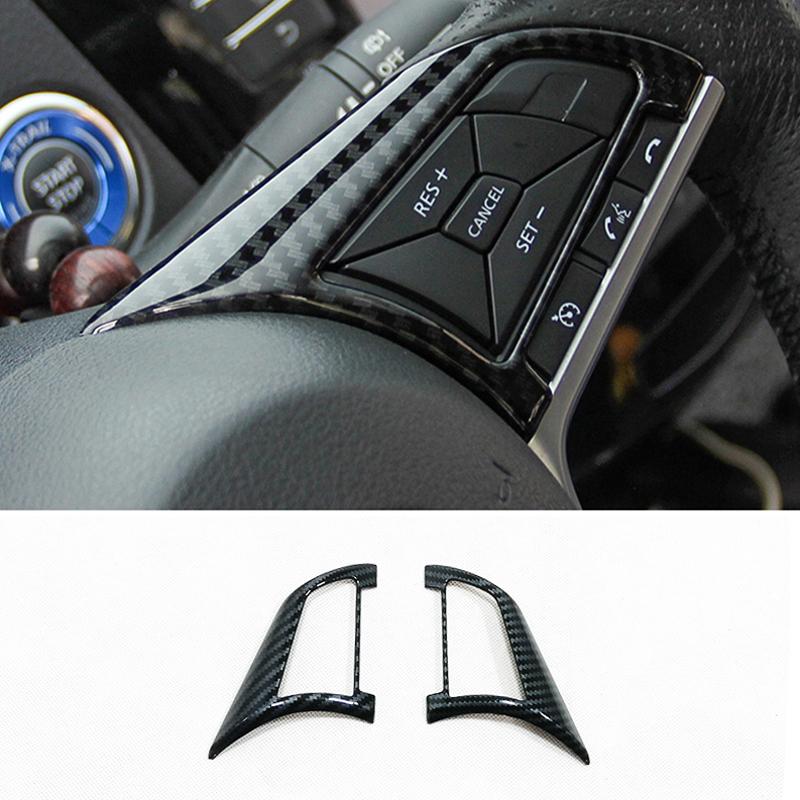 ABS хром для Nissan Leaf 2017 2018 автомобильный Стайлинг авто аксессуары автомобильный руль кнопка рамка крышка отделка