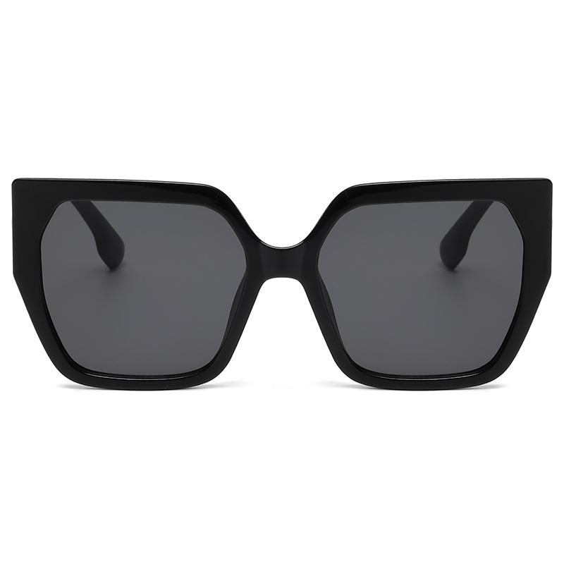 Protective Glasses 2pcs Large Frame Polygon Sunglasses Fashion Simple Design Sun Glasses Popular Shades Multi Color Lens Eyewear