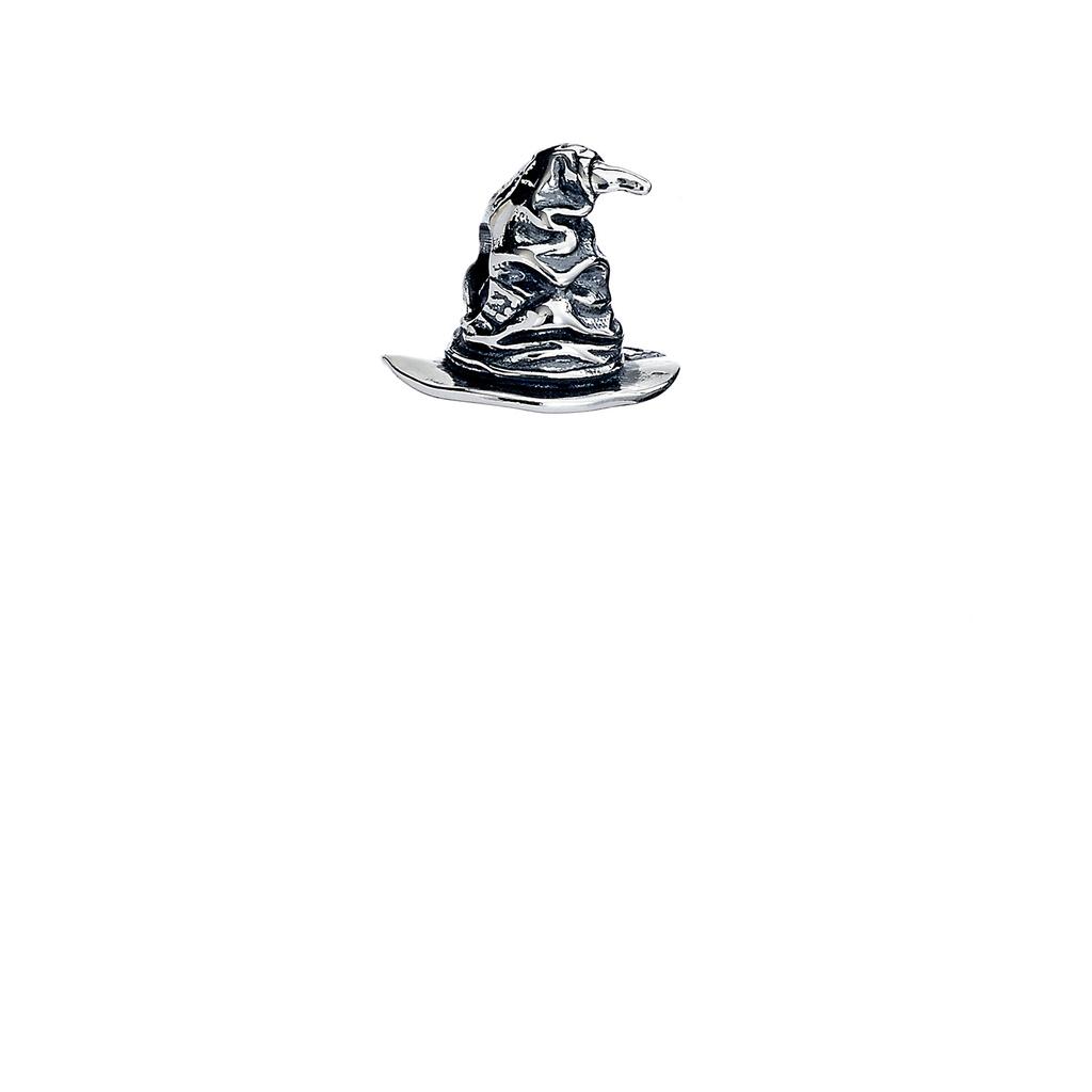 Harry Potter sterling silver sorting hat spacer bead silver