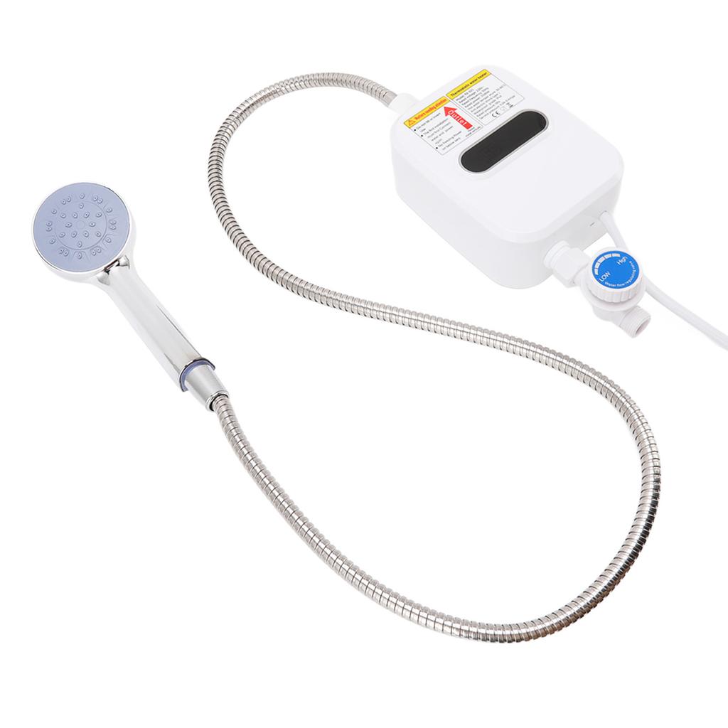 3500 Вт проточный водонагреватель электрический мгновенный с сенсорным экраном HD водонагреватель душевой гарнитур