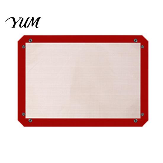 Baking Mats with Snap Buttons Transformable Snap?Up Silicone Mat, Multi?Purpose Food Tray, Heat?Resistant Oil Resistant Tray Dough Rolling