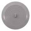 15cm Silicone Sink Lid, Drain Cover, Drain Cover, Water Stop Cap, Soaking Wash, Oxygen Soak, Odor Reliever (Gray)
